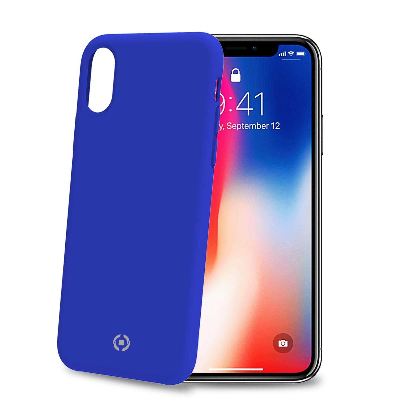 Celly FEELING IPHONE XS/X BLUE
